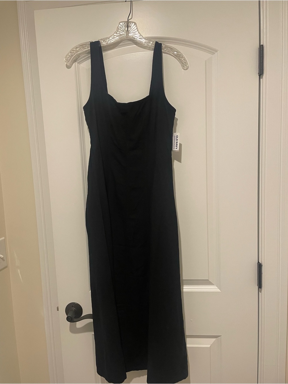 Old Navy Black Maxi Dress with Scoop Neckline